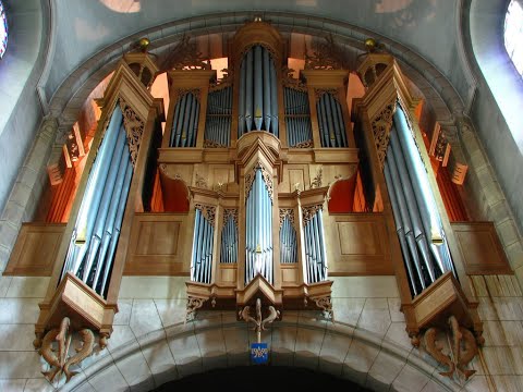 Oeuvres de J S Bach par Olivier LATRY à l'orgue de Vichy St Louis