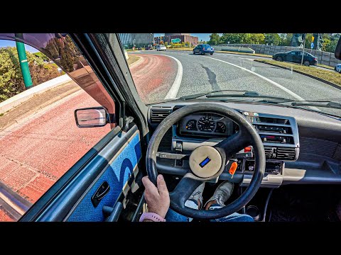 1996 Fiat Cinquecento | 0.9 i.e. S 39 hp | POV Test Drive