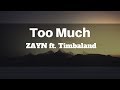 ZAYN - Too Much ft. Timbaland (Lyrics) | Panda Music ZAYN - Too Much ft. Timbaland (Lyrics) | Panda Music
