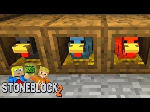 Nistboxen für Hühner! Mehr Baby Chicken! - Minecraft Stoneblock 2 #16