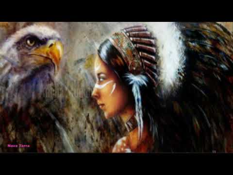 Música xamânica para conexão com os seres de luz. Tela Escura