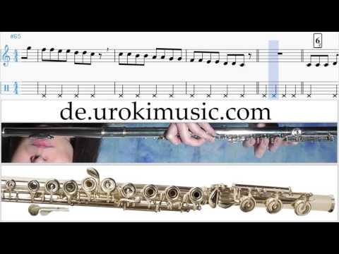 Flöte Lernen Sam Smith Stay With Me Teil#1 Flötenunterricht Noten Schule Lied Lehrer Klasse