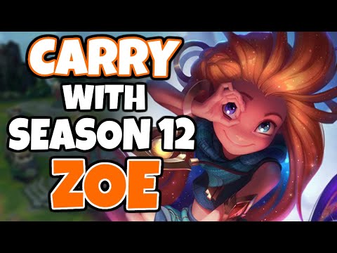 This is how you CARRY with ZOE in Season 12 | Challenger Zoe | 12.2 - League of Legends