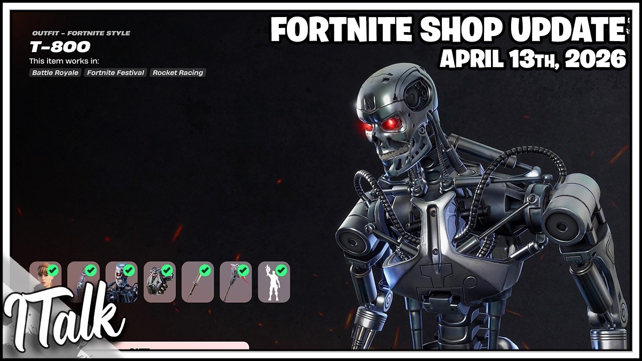 Fortnite Shop NO SWEAT IS BACK, MORE COACHELLA! [April 13th, 2026] (Fortnite Chapter 7)