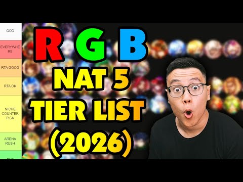 RANKING EVERY RGB 5* & How I Use Them In Summoners War 2026