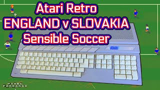 Atari ST Sensible Soccer Silliness England v Slovakia
