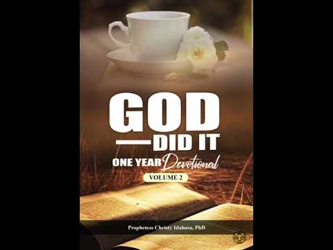 DAY (271) GOD DID IT | INSIGHTS FOR MODERN CHRISTIANS | PROPHETESS DR CHRISTY IDAHOSA