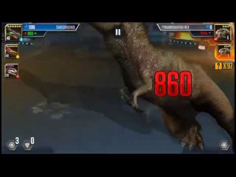 68. Jurassic World. 99 T  Rexes!!