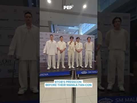 BTOB Manila presscon PEP Goes To