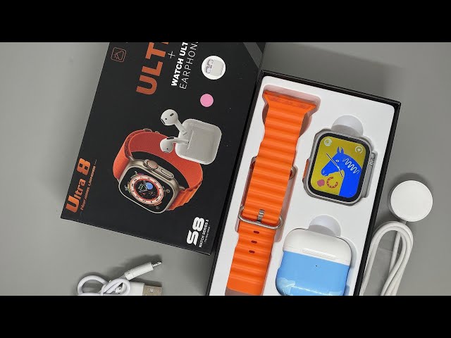 ساعة Ultra وسماعة Pro AW01