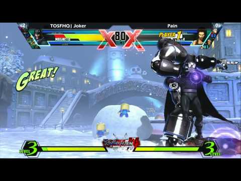 Toryuken 3 Day 1 - UMVC3 - TOSFHQ| Joker vs Pain