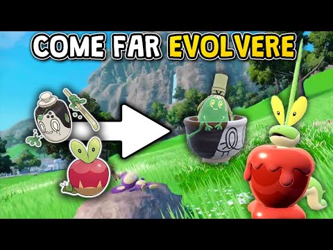 Come Far Evolvere Applin in Dipplin e Poltchageist - Guida DLC Pokemon Scarlatto e Violetto
