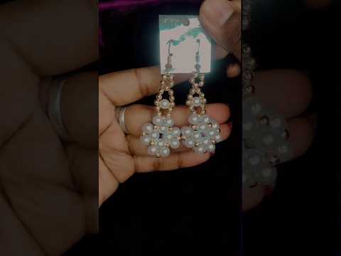 "Elegant Beaded Earrings: DIY Jewelry" Hashtags: #DIYJewelry #BeadedEarrings #HandmadeCrafts