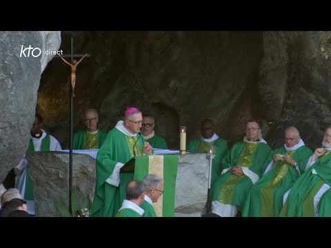Messe de 10h à Lourdes du 18 juillet 2025