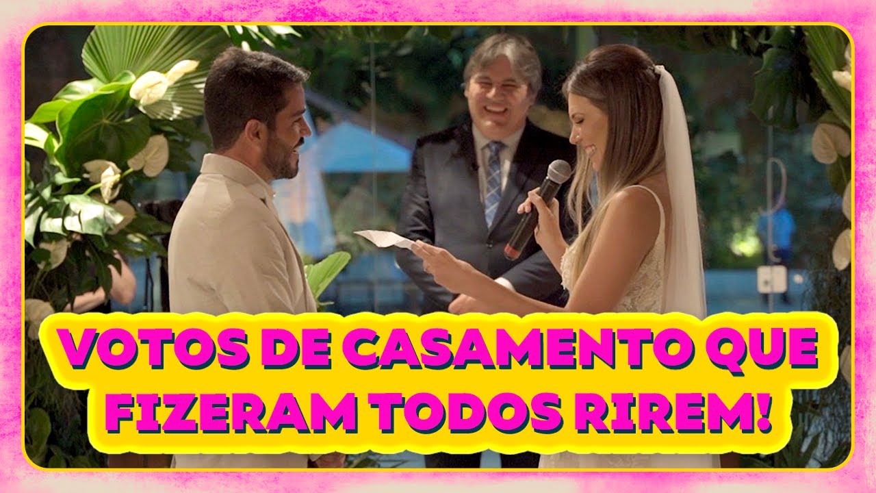 Os Votos de Casamento mais Sinceros que você já viu