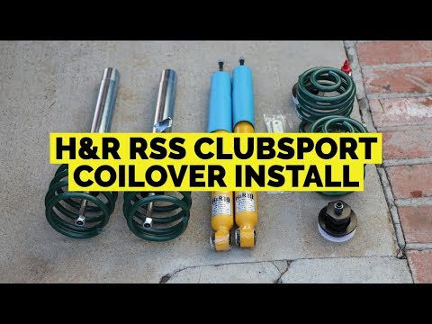 How To Install: H&R Coilovers On A E46 M3