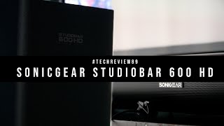 SonicGear StudioBar 600HD Speakers Unboxing and Review!