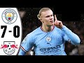 Manchester City VS Leipzig 7-0 3D Highlights