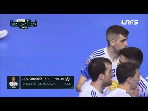 Gol Adri Ortego (3-1) ElPozo Murcia - Fútbol Emotion Zaragoza. J19, 1Div. LNFS