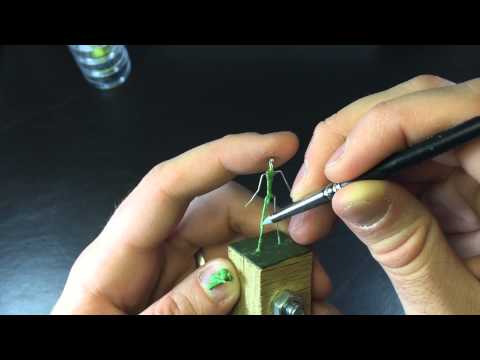 Prepping Armatures - Adding the first layer of putty