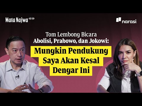 Tom Lembong Bicara Abolisi, Prabowo & Jokowi: Mungkin Pendukung Saya Kesal Dengar Ini | Mata Najwa