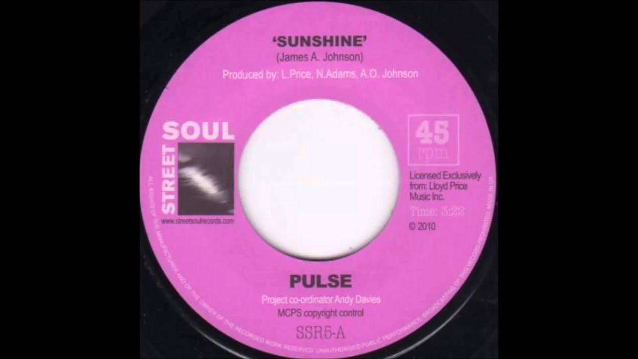 Pulse...........          Sunshine.............2010