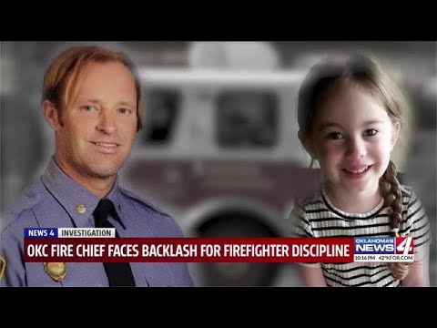 Oklahoma fire department assailed for disciplining firefighter who transported injured child to hosp