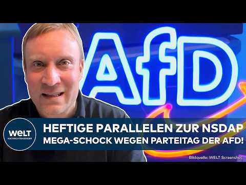 DEUTSCHLAND: Heftige Parallelen zur NSDAP! Parteitag der AfD sorgt für Wirbel! Höcke im Fokus