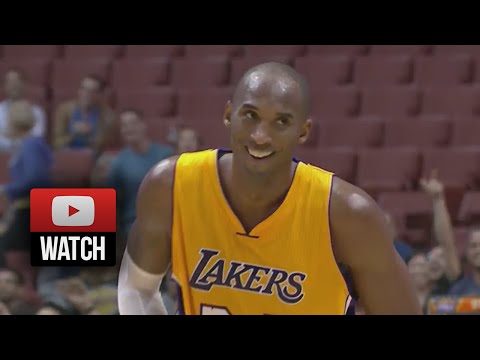 Kobe Bryant Full Highlights vs Suns (2014.10.21) - 27 Pts, 4th Qtr Cheese!
