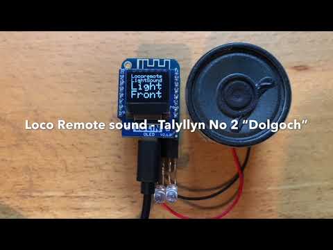 Loco Remote sound - Talyllyn No 2 Dolgoch