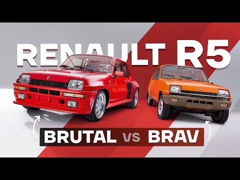 The little friend goes wild: Renault 5 vs. R5 Turbo