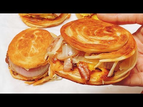 Really Best Paratha Smash Burger l Recipe By the perfect plate 🍽️ 