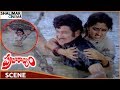 Praja Rajyam Movie Krishna Saves Jayaprada From Water Krishna Jayaprada Shalimarcinema