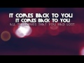 Imagine Dragons - It Comes Back To You - Lyrics HD