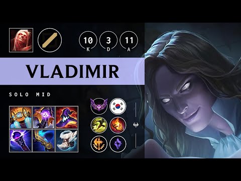 Vladimir Mid vs Twisted Fate - KR Master Patch 25.12