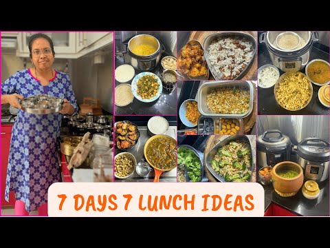 7 Days 7 Lunch Ideas | ASMR