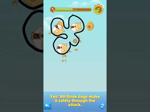 Can I Save Every Dog Before The Bees Attack!? 🐶🐝 #xclash #games #gaming