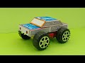 How To Make A Matchbox Car At Home Using Motor Samiha Art Crafts