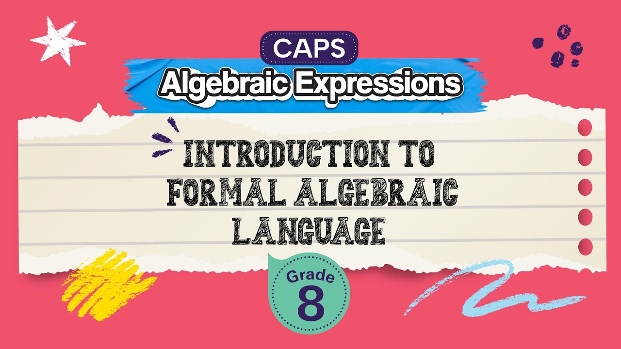 Introduction to Formal Algebraic Language