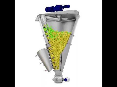 Nauta conical screw mixer