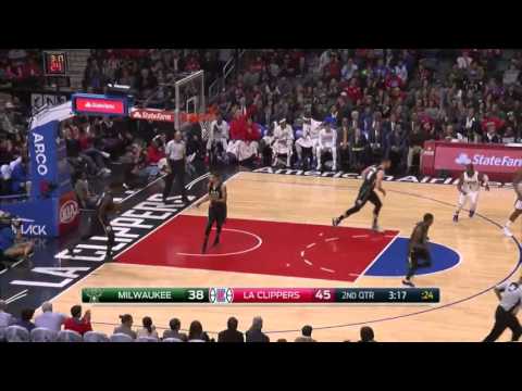 JJ Redick vs Milwaukee Bucks 16.12.2015 (19Pts)
