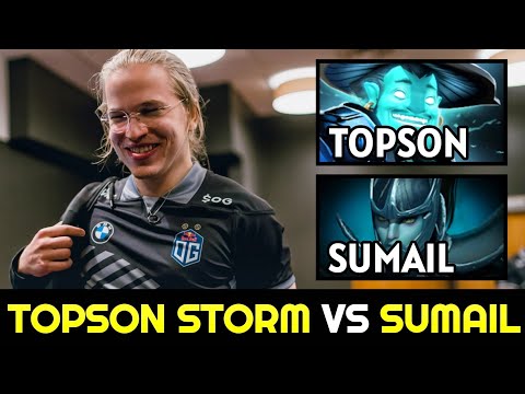 TOPSON Picks SUMAIL Signature Hero — Storm Spirit vs Sumail Phantom Assassin 7.30c Dota 2