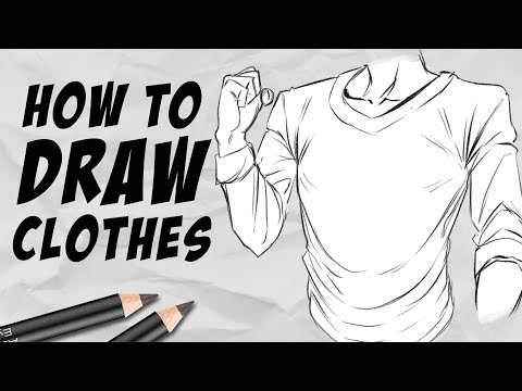 How to draw Clothes & Wrinkles | Beginner Tutorial | DrawlikeaSir