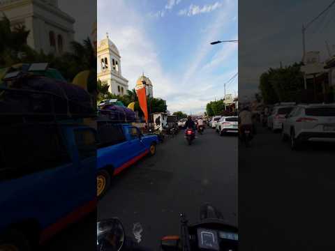 Motovlog en Diriamba 🇳🇮 ¡Mira esta vista de la Basílica! 🏍️
