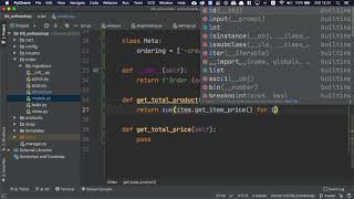 [오지랖 파이썬 웹 프로그래밍] 6장 Onlineshop 30 - Order Model 만들기2 - Making order model 2nd