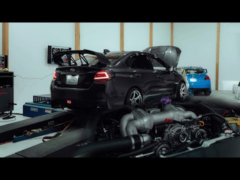 Remmy's STOCK Engine STI hits the Dyno!