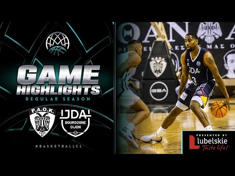 PAOK mateco v JDA Bourgogne Dijon | Week 1 | Highlights - Basketball Champions League 2022/23