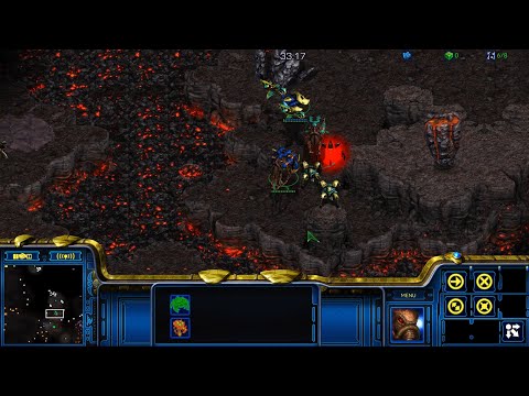 StarCraft: Remastered Enslavers: Dark Vengeance Co-op Campaign Mission 4a - Desperate Measures