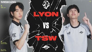 LYON vs TSW, LE BANGER CACHÉ (MSI 2026)