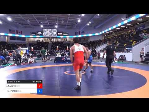 74 Kg Consolation - Aj Jaffe, New England Regional Training Center Vs Michael Petite, Bulls Wrestl